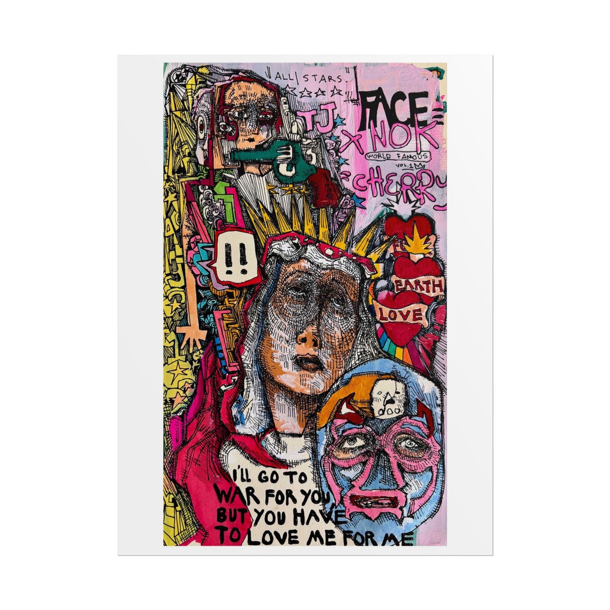 GO TO WAR PRINT
